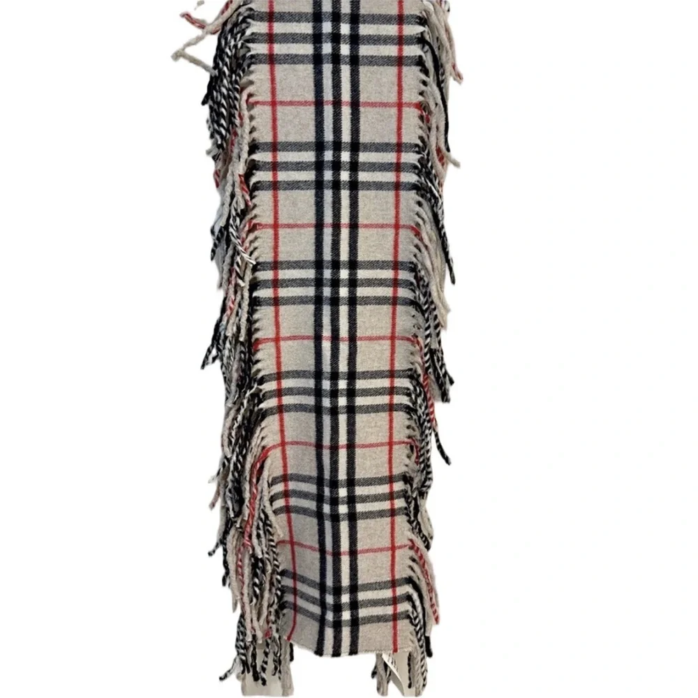2 Options- Burberry Happy Fringes Scarf